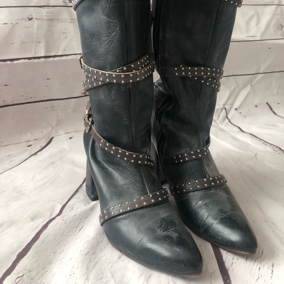 Freebird Jax Studded Boots 8 - Picture 7 of 9